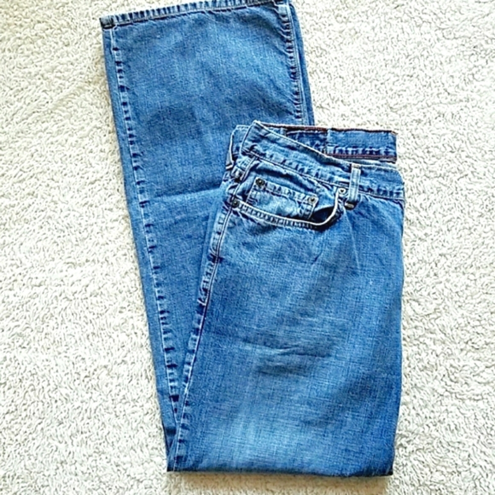 LUCKY BRAND DUNGAREES~JEANS ~🎊HP🎊 - Picture 2 of 4